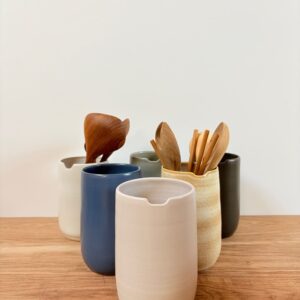 Pot à ustensiles en grès