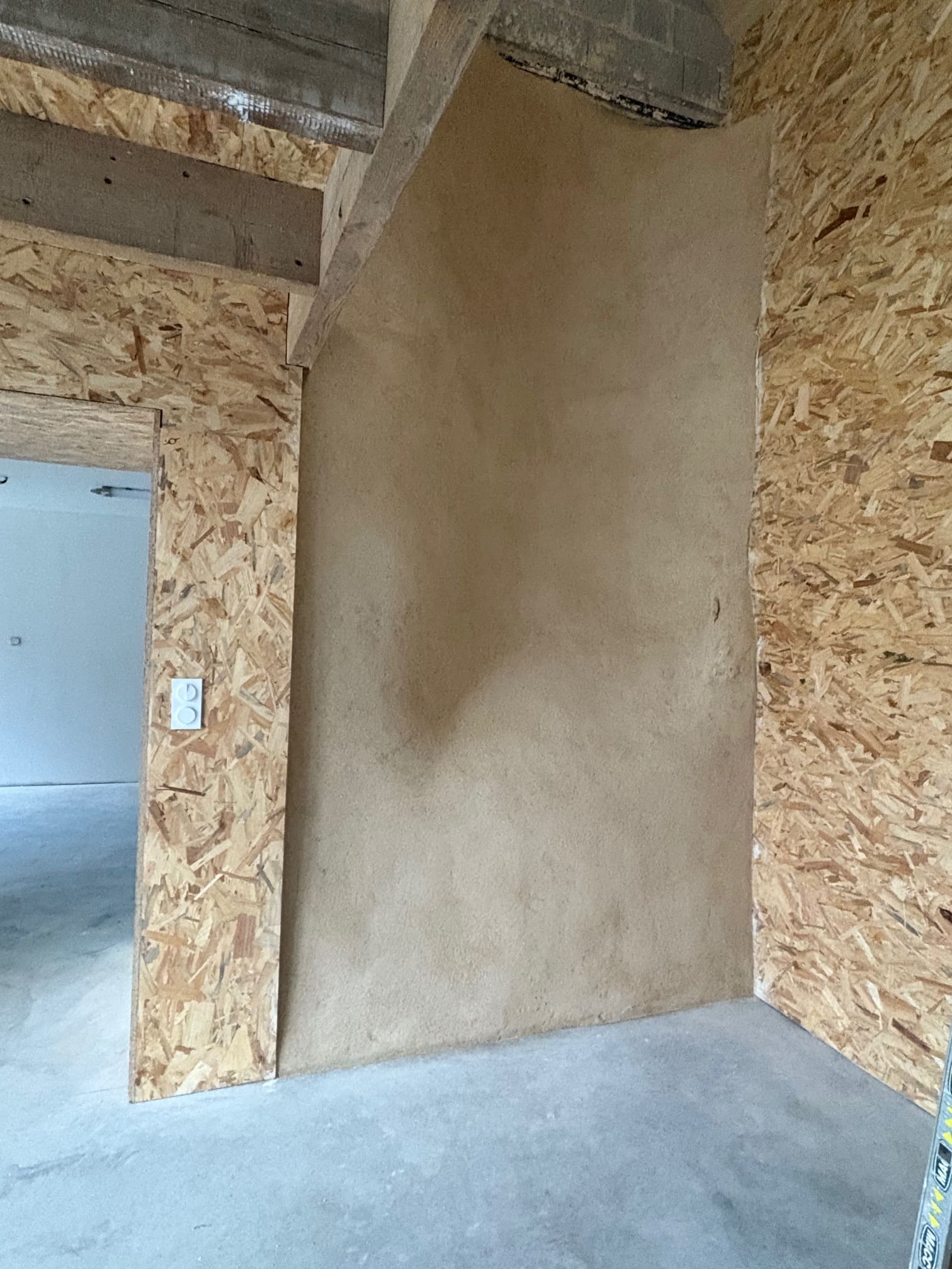 atelier mur chaux sable